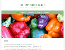 Tablet Screenshot of lompocfoodpantry.org